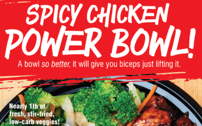 Teriyaki Madness Introduces Spicy Chicken Power Bowl for a More. Better. Experience