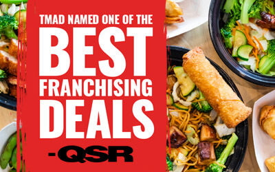 Teriyaki Madness named one of the Best Franchising Deals.