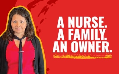 Keeping people healthy as a Nursing Director.