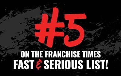 TMAD named top 5 Fast & Serious in Franchise Times.