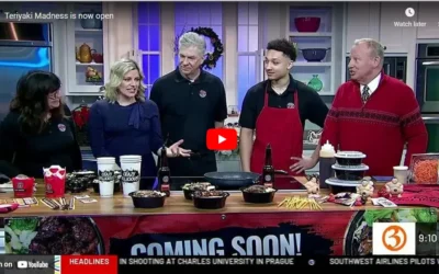 Ken Schanke and Audrey Ponyton Bring Teriyaki Madness to Connecticut!
