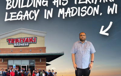 Sujal Patel Joins Teriyaki Madness – 3 Shops Coming to Wisconsin!