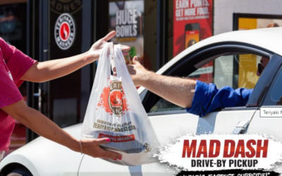 Teriyaki Madness Launches Their Take On Curbside Pickup with Groundbreaking Mad Dash Technology