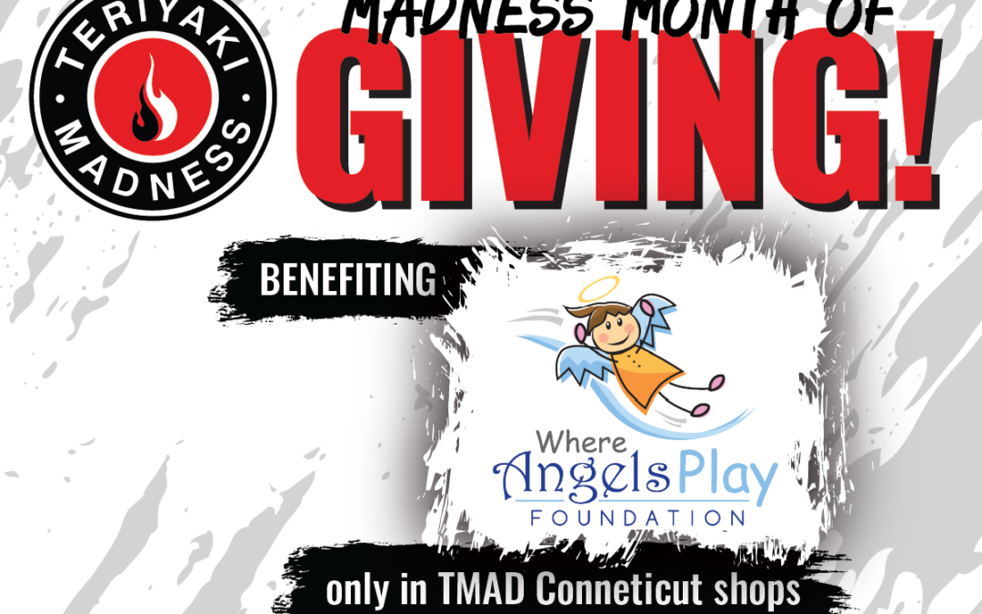 Teriyaki Madness Connecticut Shops Host Charity Fundraiser in Support of Where Angels Play Playground Project