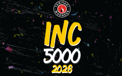 Teriyaki Madness Spends a Decade on the Inc. 5000 List!